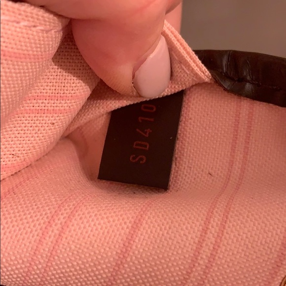 Louis Vuitton Neverfull MM Damier ebene rose - Picture 8 of 11